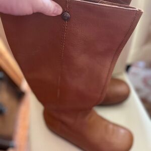 FIT FLOP NEW WOBBLEBOARD BROWN TALL BOOTS